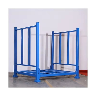 High Capacity Steel Foldable Stack Racking For Warehouse Storage System