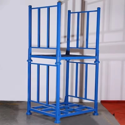 High Capacity Steel Foldable Stack Racking For Warehouse Storage System