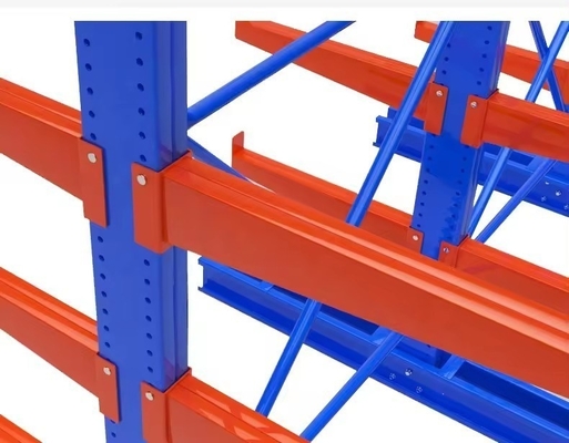 Sheet Metal Cantilever Warehouse Racking H Beam Rack With Powder Coating