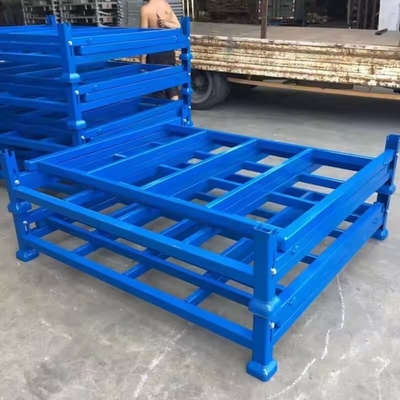 Customized Steel Foldable Stack Racking  , Tire Storage stackable warehouse racks