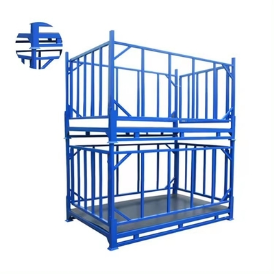 Customized Steel Foldable Stack Racking  , Tire Storage stackable warehouse racks