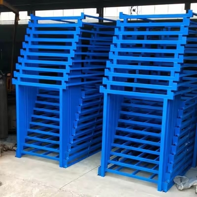 Customized Steel Foldable Stack Racking  , Tire Storage stackable warehouse racks