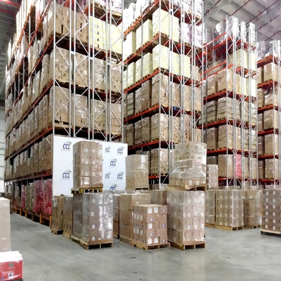 Heavy Duty Double Deep Pallet Racking System With 6000-21000kg Weight Capacity