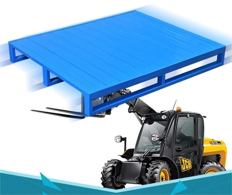 Lightweight Design Metal Stackable Pallets with 2500 Lbs Racking Load