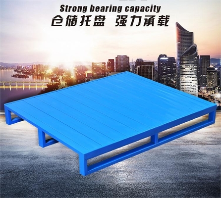 Lightweight Design Metal Stackable Pallets with 2500 Lbs Racking Load