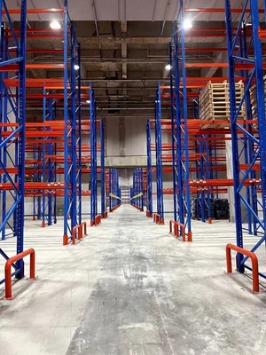 High Capacity Pallet Racking / Heavy Duty Pallet Shelving with Open or Closed Pitch Beams