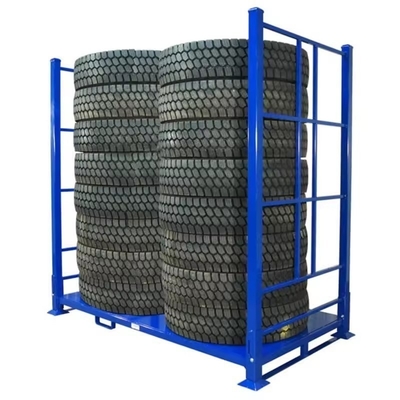 High Load Capacity Tyre Storage Rack With QF-stack Structure Warehouse Solution