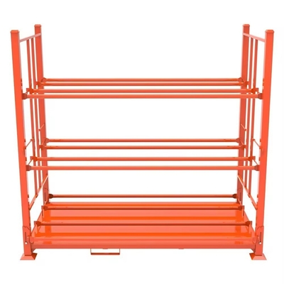 Foldable Steel Tyre Rack For Car Truck Tire Closed Open Package Gross Weight 100.000kg