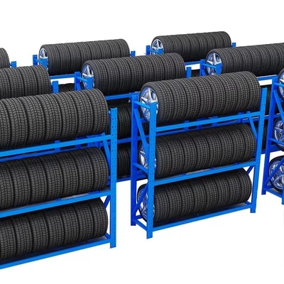 Warehouse Storage Tire Rack For Truck Tyre Motorcycle Spare Tire Pallet Racking