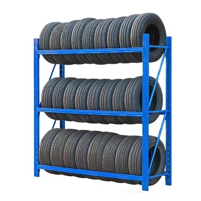 Warehouse Storage Tire Rack For Truck Tyre Motorcycle Spare Tire Pallet Racking
