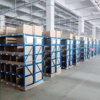Customization Multi Level Medium Light Duty Steel Shelving Rack For Warehouse Storage