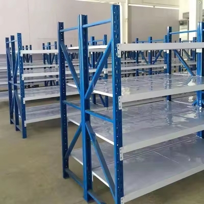 Light Duty Steel Corrosion Protection Galvanized Step Beam For Warehouse Shelf