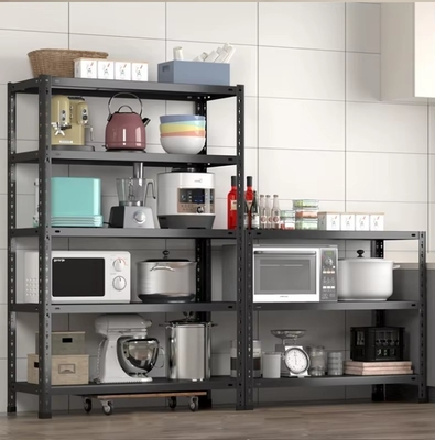 Adjustable Multi Layer Light Duty Shelving Unit For Store Garage Conventional Design