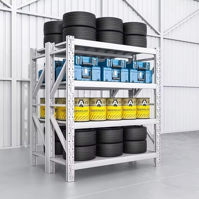 Customized Adjustable Industrial Heavy Duty Metal Tire Rack For Household Supermarket