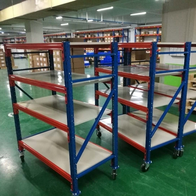 Medium Duty Shelving System For Warehouse 2000*600*2000 Dimensions And Serviceability