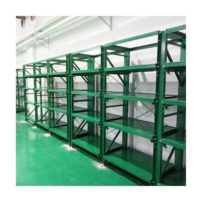 Customized Multifunctional Sliding Drawer Shelf Steel Stackable Mold Cabinet Rack