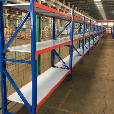 Mobility And Adjustable Medium Duty Storage Shelf Racking For Warehouse Solutions