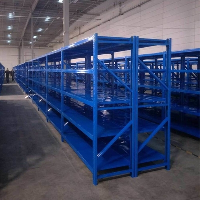 Mobility And Adjustable Medium Duty Storage Shelf Racking For Warehouse Solutions
