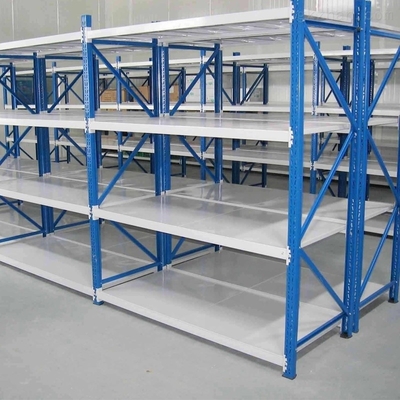 Mobility And Adjustable Medium Duty Storage Shelf Racking For Warehouse Solutions