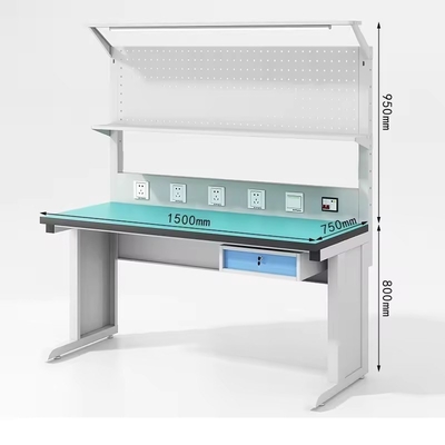 Sturdy Construction Steel Heavy Duty Industrial Workbench with Drawers