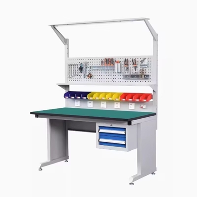 Sturdy Construction Steel Heavy Duty Industrial Workbench with Drawers