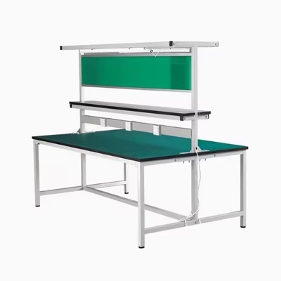 QF-Workbench Repair Workbench Lab Steel Table for Workshop Tool Cabinet Phone Computer