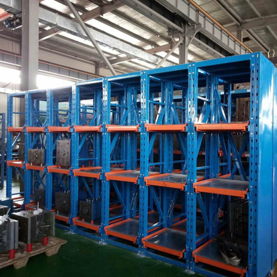 Height 0-5m Customized Color Pallet Racking Injection Mold Storage Racks 2000*600*2000