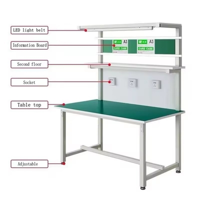 Mobile Phone Repairing Electric Workbench with Type Development and Rack Structure