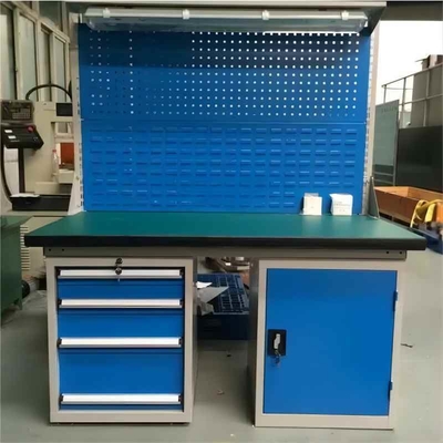 Height 5-15m Raw Material Q235 Popular Multi Drawers Modular Garage Storage Workbench