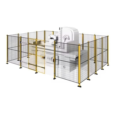 Iron Wire Mesh Robot Boundary Wall Fencing Workshop Isolation Net And Supported In USD