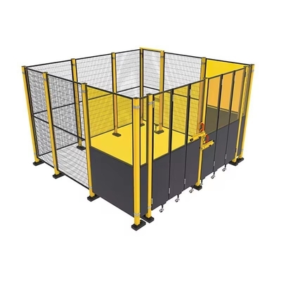 Iron Wire Mesh Robot Boundary Wall Fencing Workshop Isolation Net And Supported In USD