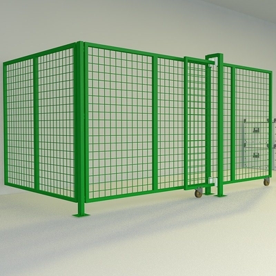 Adjustable Industrial Mesh Partitions For Your Storage Needs