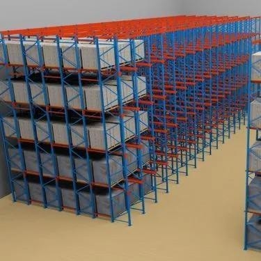 2000*600*2000 Heavy Duty Drive-in/Drive-Through Racking System For Warehouse Storage