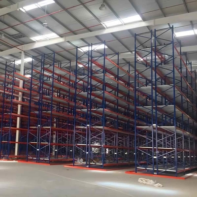 CE Certified Warehouse Storage Pallet Racking System with Vna Very Narrow Aisle Structure