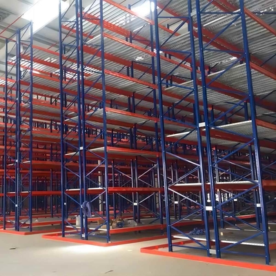 CE Certified Warehouse Storage Pallet Racking System with Vna Very Narrow Aisle Structure