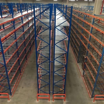 High Ceiling Narrow Aisle Shelf Package With Q235B Steel Vna Pallet Racking System