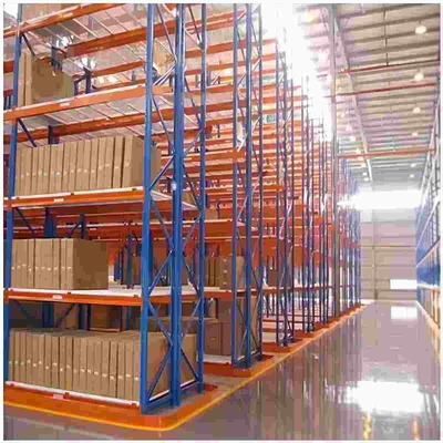 Heavy Duty Vna Pallet Racking With High Utilization Rate Panel And Fixed Mobility