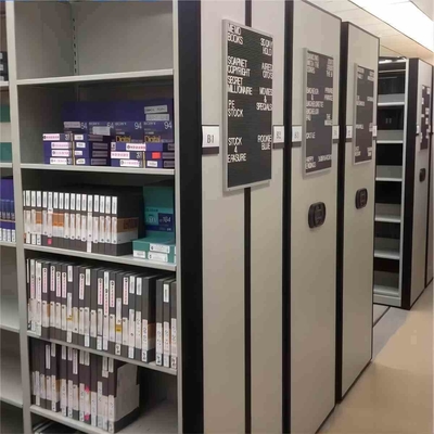 Mobile Rack Library Book Shelf Document Shelf with Customized Mobile Shelving System