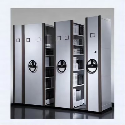 Q235B Material Automatic Mobile Racking System for Space-Saving Warehouse Library