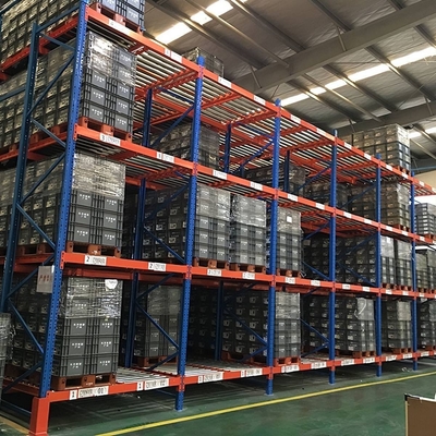 Steel Pallet Storage Fifo Flow Rack For Warehouse Equipment