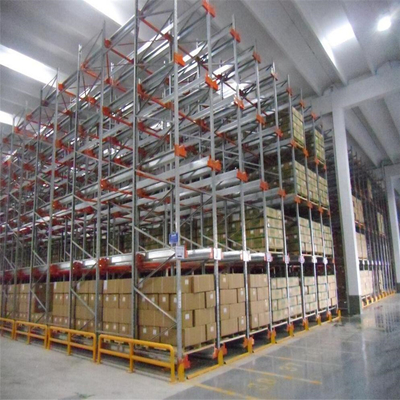 Warehouse Serviceability 1200*1200*3600 Radio Pallet Shuttle Racking For Remote Cart