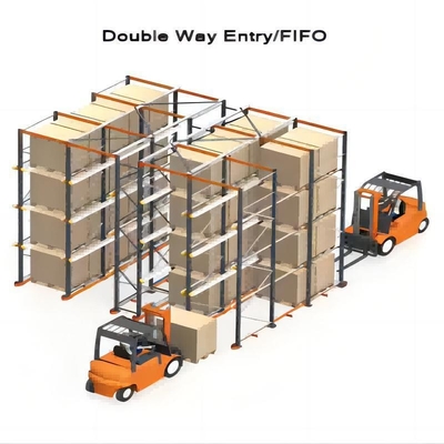 Customized Pallet Shuttle Racking System Package Size 2000.00cm * 1000.00cm * 2000.00cm