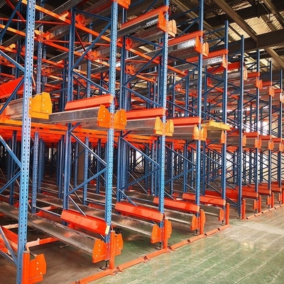 800*800*80 Plastic Drive Through Racking For Improved Warehouse Organization
