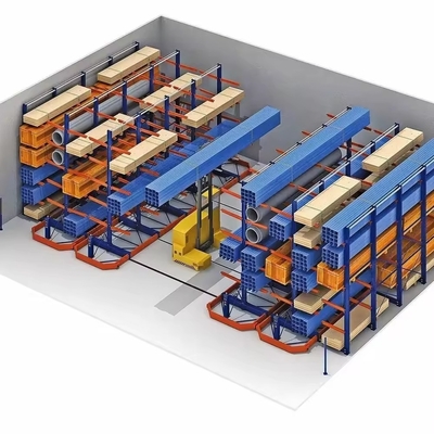 Q235B Raw Material QF-Mobile Racking System for Automation Warehouse Storage Solution