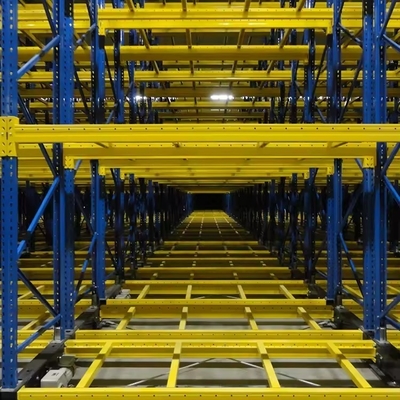 Open Electric Mobile Pallet Racking For High Space Utility In Warehouse Storage System