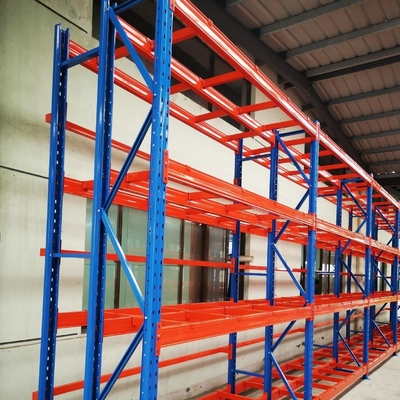 Q235 Raw Material Warehouse Storage Selective Pallet Racking With Adjustable Mobility