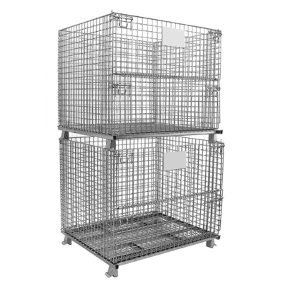 Customized Size Wire Mesh Container for Warehouse Supermarket Serviceability Common