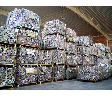 Powder Coating Foldable Steel Warehouse Butterfly Cage 1000*800*840 for 300kg Durable