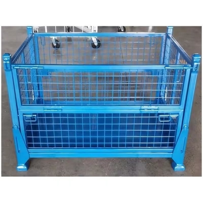 Heavy Duty Mesh Stillage With 1000kg Load Capacity And Powder Coating
