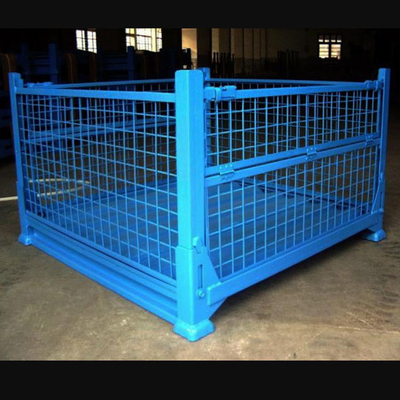QIFEI-Wire Mesh Container Adjustable Mobility For Industrial Wire Baskets